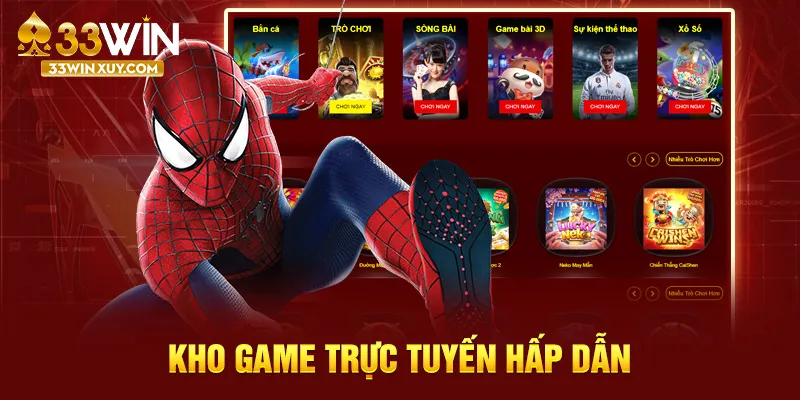 Kho game trực tuyến hấp dẫn