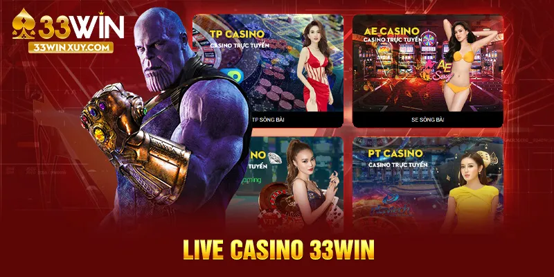 Live Casino 33WIN